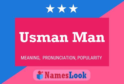 Usman Man 名字海报