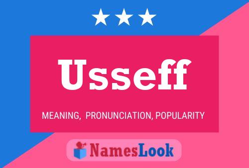 Usseff 名字海报