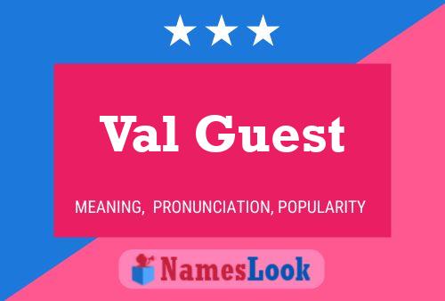 Val Guest 名字海报