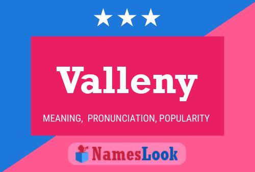 Valleny 名字海报