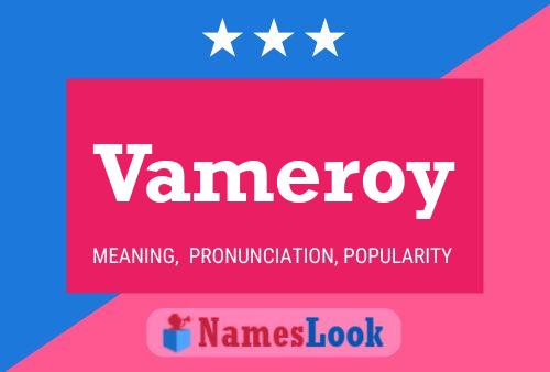 Vameroy 名字海报