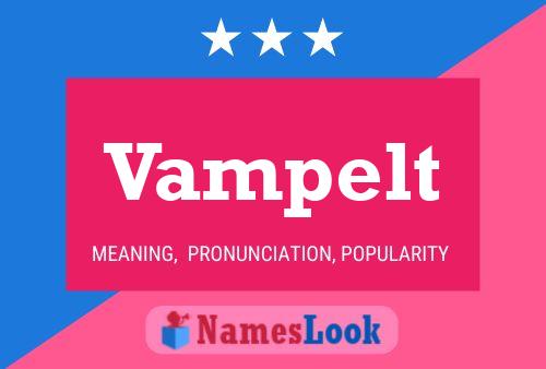 Vampelt 名字海报