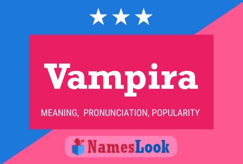 Vampira 名字海报