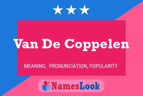 Van De Coppelen 名字海报