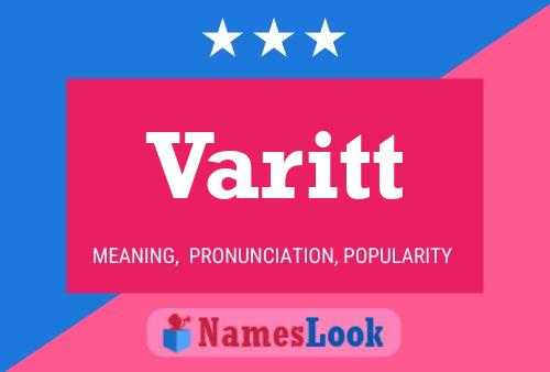 Varitt 名字海报