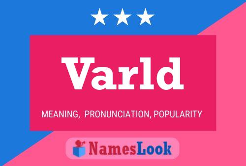 Varld 名字海报