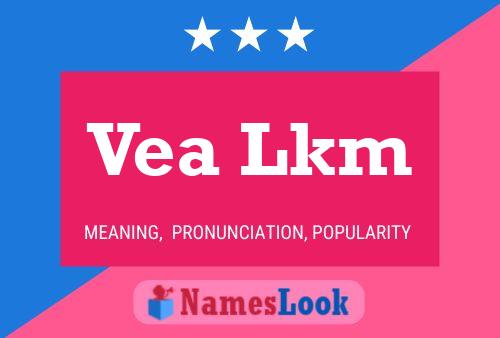 Vea Lkm 名字海报