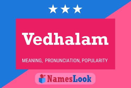 Vedhalam 名字海报