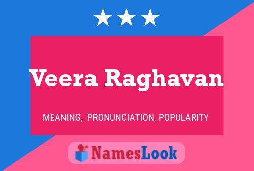 Veera Raghavan 名字海报