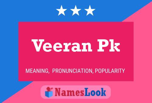 Veeran Pk 名字海报