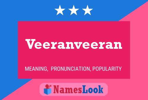 Veeranveeran 名字海报