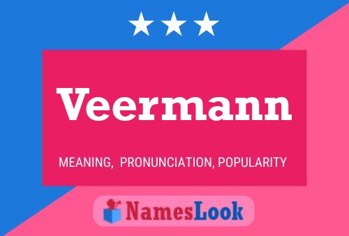 Veermann 名字海报