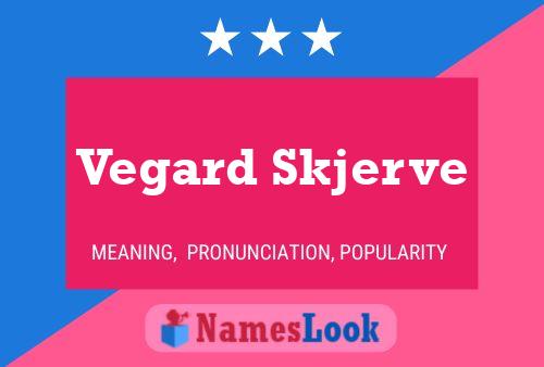 Vegard Skjerve 名字海报