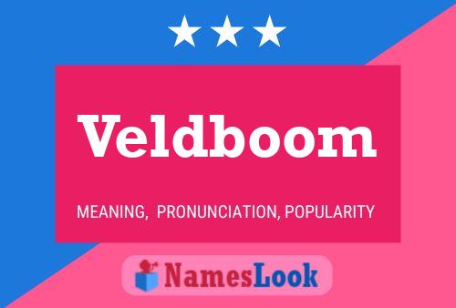 Veldboom 名字海报