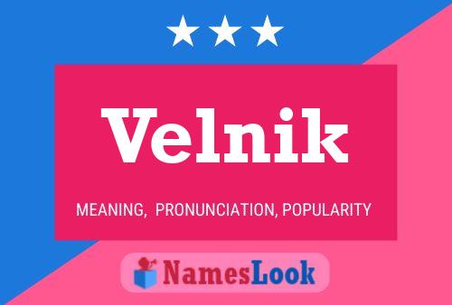 Velnik 名字海报