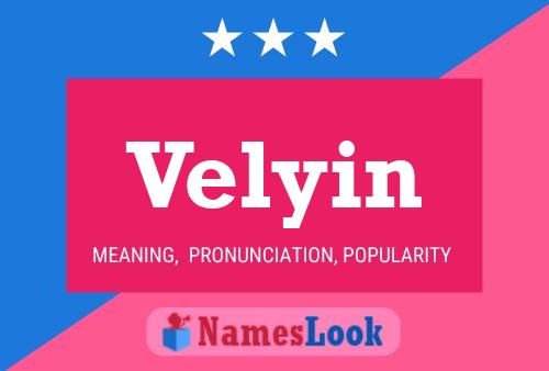 Velyin 名字海报