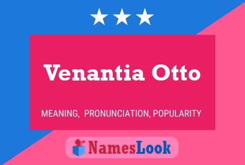 Venantia Otto 名字海报