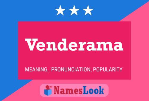 Venderama 名字海报