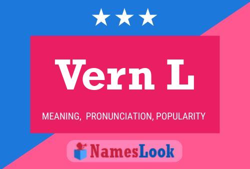 Vern L 名字海报