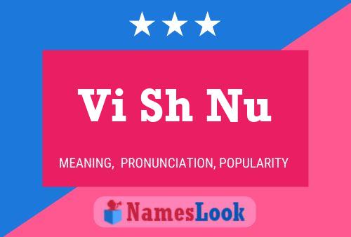 Vi Sh Nu 名字海报