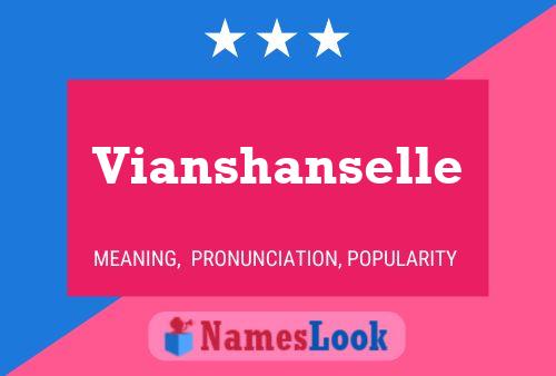 Vianshanselle 名字海报