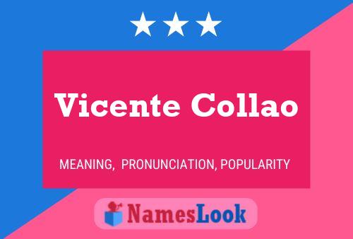 Vicente Collao 名字海报