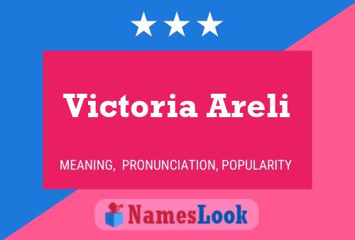 Victoria Areli 名字海报