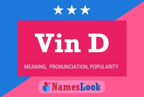 Vin D 名字海报