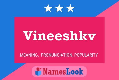 Vineeshkv 名字海报