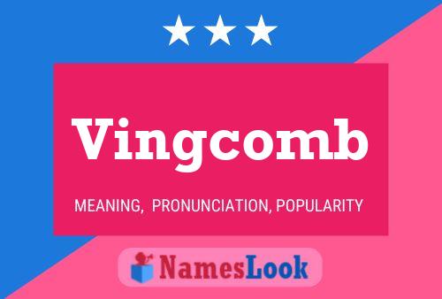 Vingcomb 名字海报