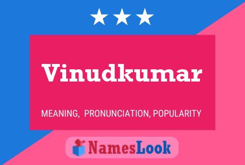 Vinudkumar 名字海报