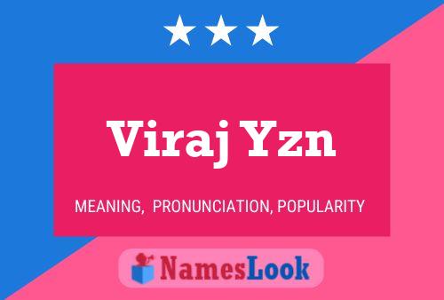 Viraj Yzn 名字海报