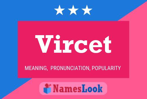 Vircet 名字海报