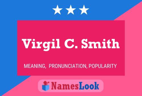 Virgil C. Smith 名字海报