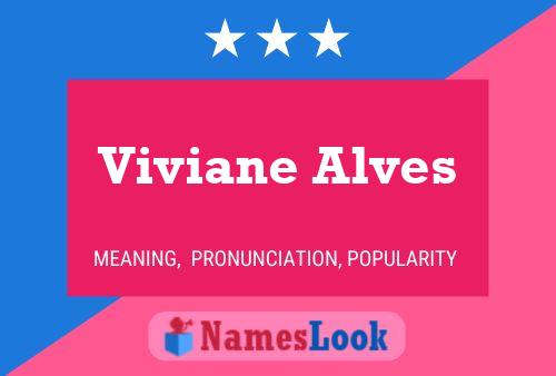 Viviane Alves 名字海报