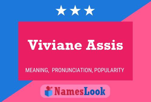 Viviane Assis 名字海报