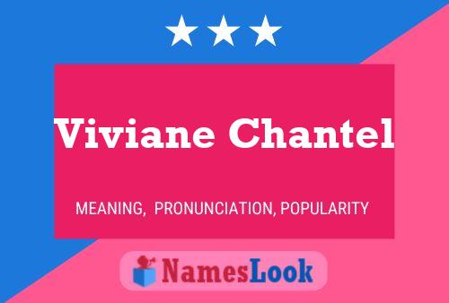 Viviane Chantel 名字海报