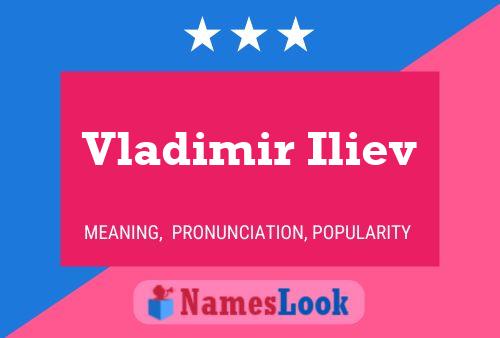 Vladimir Iliev 名字海报