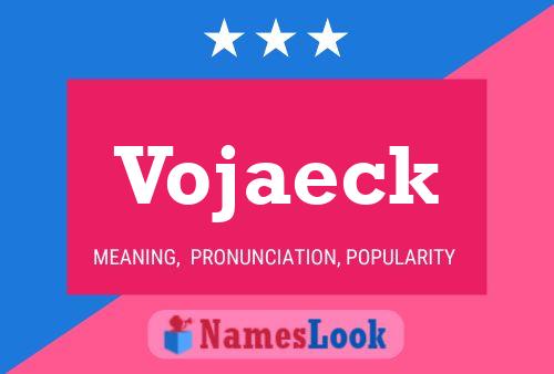 Vojaeck 名字海报