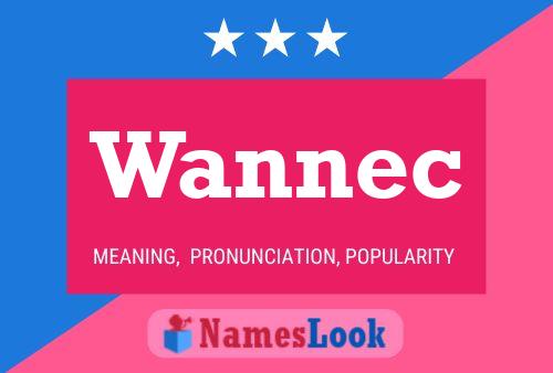 Wannec 名字海报