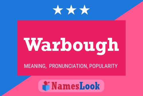 Warbough 名字海报