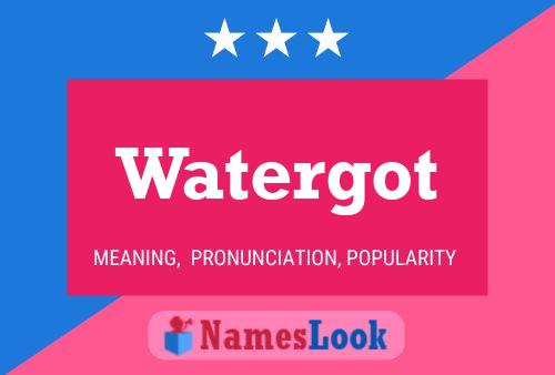 Watergot 名字海报