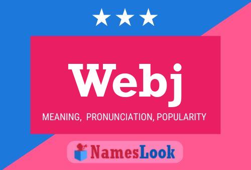 Webj 名字海报