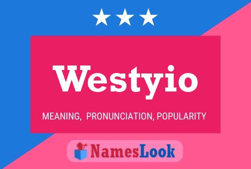 Westyio 名字海报