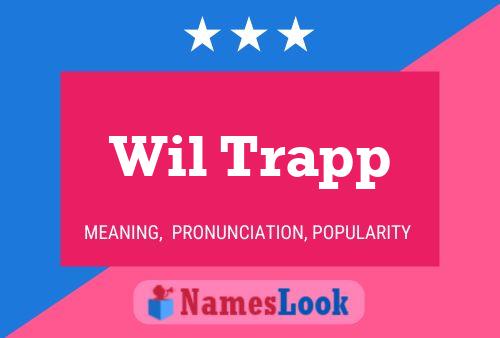 Wil Trapp 名字海报