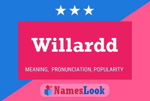 Willardd 名字海报