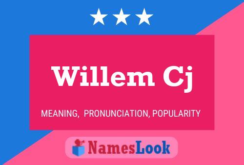 Willem Cj 名字海报