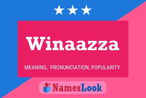 Winaazza 名字海报