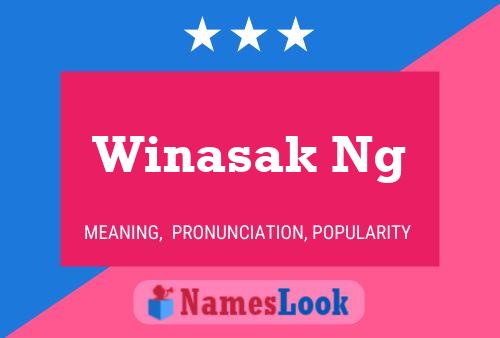 Winasak Ng 名字海报