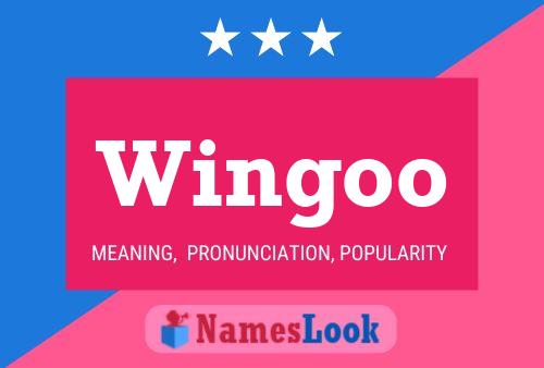 Wingoo 名字海报